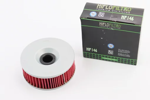 Фильтр-элемент масляный HF146 (101x40мм) Yamaha VMX1200/XVZ1200/XVZ13/XS750, FIX-362006