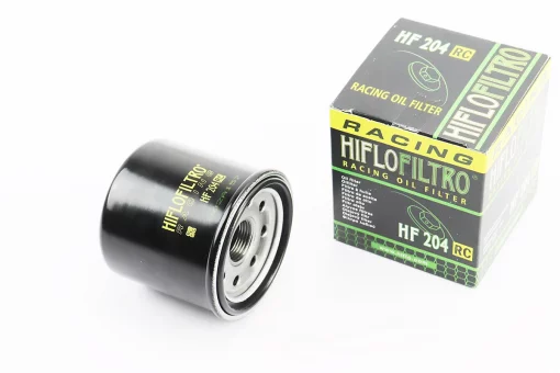 Фильтр масляный HF204RC (65x74мм) Honda CB500/CB600/CBR600, Kawasaki EX500/ZX600, Triumph 600/675/800/900, Yamaha YFM350