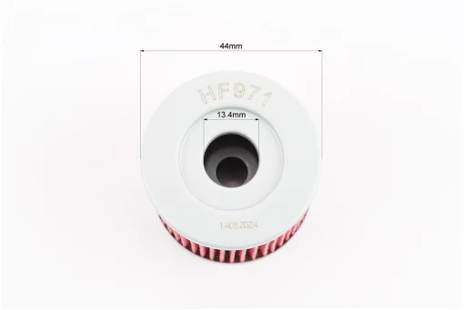 Фильтр-элемент масляный HF971 (44x40мм) Suzuki AN150/AN400/UH125/UH200/ Burgman, FIX-362008
