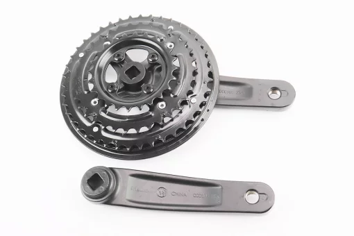 Шатуни "квадрат" 152мм, 42.34.24Т MTB, алюмінієві, чорні T312 CW14-XCE (можливий нетоварний вигляд), FIX-406509