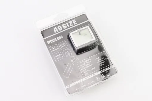 Велокомпьютер 11-функций, беспроводной, чёрный AS-2000 (без батареек), FIX-414002