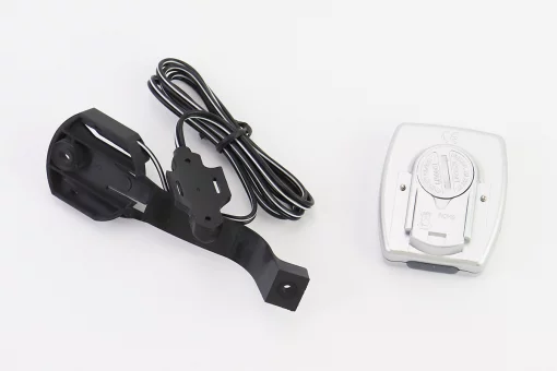 Велокомп'ютер 8-функцій, дротовий, сірий AS-408 (без батарейок), FIX-414005