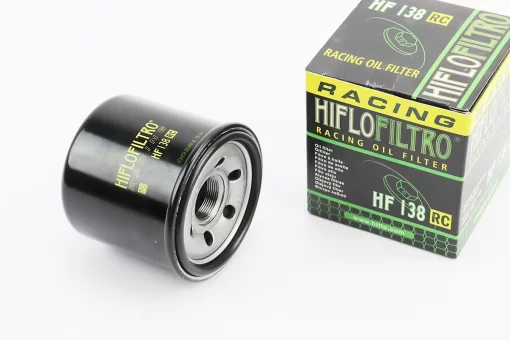 Фильтр масляный HF138RC (68x75мм) APRILIA RSV 1000 Tuono V4R, KAWASAKI KLV 1000, SUZUKI GSF 600/650/1200, SUZUKI GSX 600 F/650