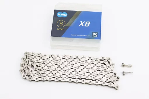 Ланцюг приводний 1/2х3/32х116L 8 швидкостей, сріблястий X8, FIX-406557