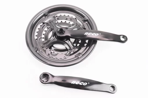 Шатуни "квадрат" 170мм, 48.38.28T MTB, чорні NSS-3001, FIX-406562