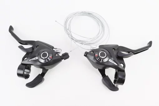 Переключатели (моноблок) 3x7 скоростей, чёрные SL-KD-80, FIX-406583