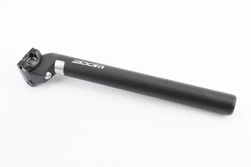 Труба сидения MTB 30,4x300мм, алюминиевая, чёрная SP-C207, FIX-406585