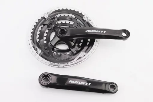 Шатуни "квадрат" 170мм, 48.38.28T MTB, чорні GS-P316, FIX-406616