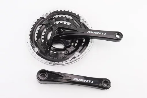 Шатуни "квадрат" 170мм, 48.38.28T MTB, чорні GS-P323, FIX-406617