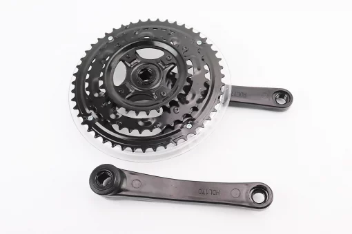 Шатуни "квадрат" 170мм, 48.38.28T MTB, чорні GS-P323, FIX-406617