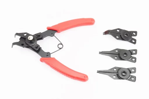 Съемник для стопорных колец универсальный (4 насадки), FIX-999668