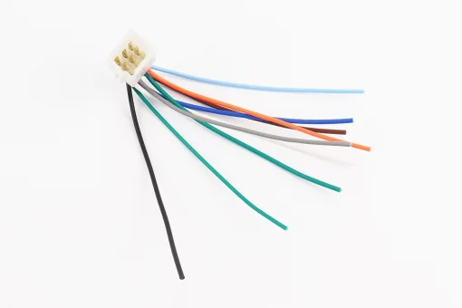 Разъем 9 контактов "папа" + 9 проводов, FIX-999677