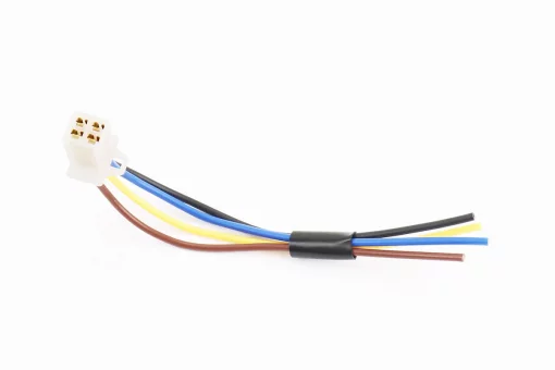 Разъем 4 контакта "мама" + 4 провода, FIX-999679