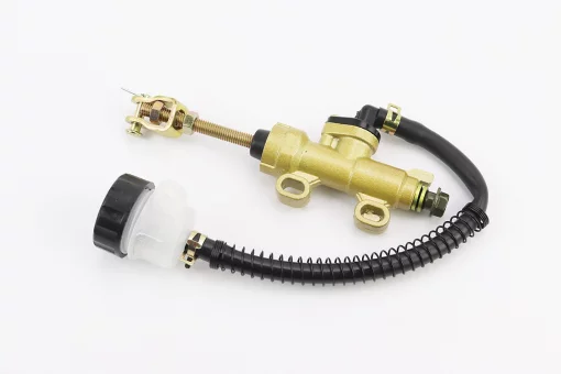 ТОРМОЗНОЙ цилиндр главный задний МОТОциклы / ATV (крепление: min=33мм; max=56мм) тип 1, золотистый, FIX-501026