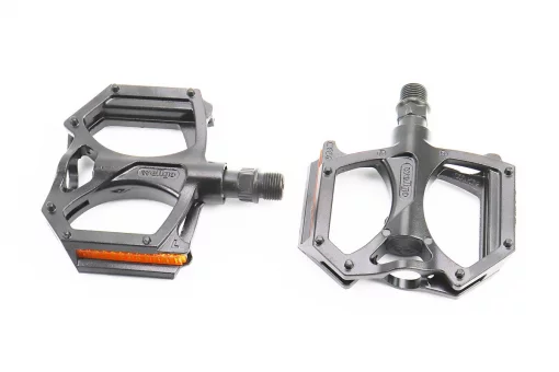Педали MTB широкие 9/16" (100x100x23mm) алюминиевые, чёрные M195DU, FIX-406673