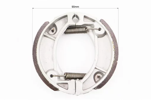 Гальмівні колодки барабан Honda DIO 50 (пружини під кутом), D=90mm, від 10шт -12%, FIX-363105