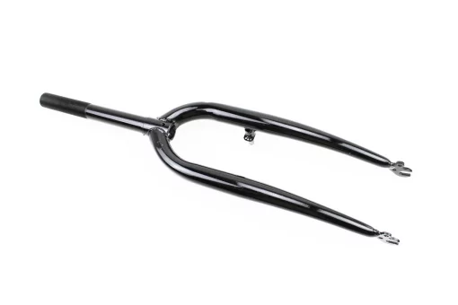 Вилка 24" з різьбою 1" (25,4мм), шток 200мм, V-brake, чорна (можливі подряпини, дефекти фарбування), FIX-406743