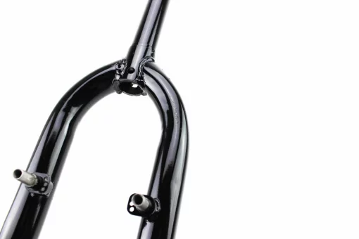 Вилка 24" з різьбою 1" (25,4мм), шток 200мм, V-brake, чорна (можливі подряпини, дефекти фарбування), FIX-406743