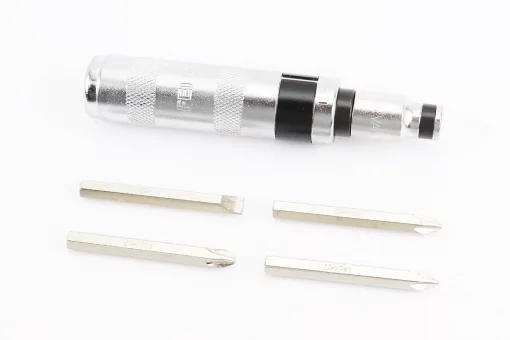 Отвертка ударно-поворотная с насадками, набор 5 предметов, тип 2, FIX-999707