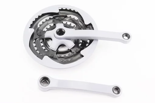 Шатуни "квадрат" 170мм, 48.38.28T MTB, сірі "вузький" GR 01 (можливі потертості), FIX-406766