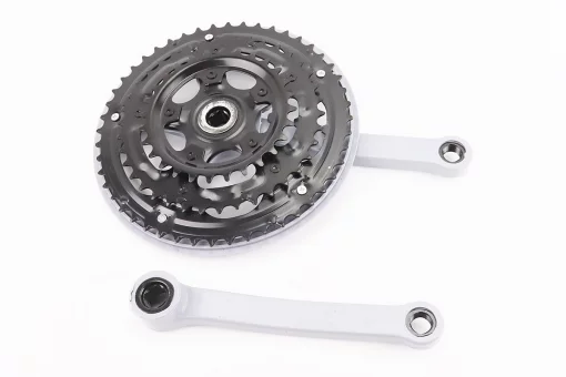 Шатуни "квадрат" 170мм, 48.38.28T MTB, сірі "вузький" GR 01 (можливі потертості), FIX-406766