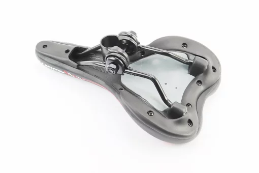 Сидіння MTB 265x155мм, чорно-червоне AVY-6628, FIX-406821