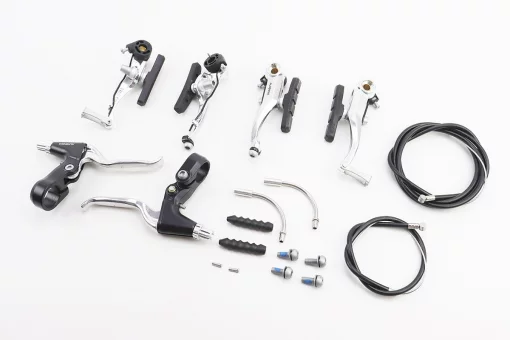 Гальмо V-brake 103мм (2 колеса) з ручками, тросами, алюмінієве, HJ-620A6/HJ-296ADV, FIX-406825