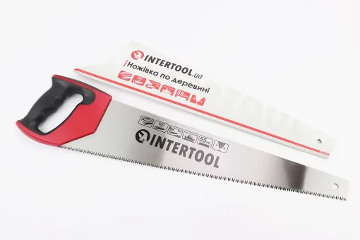 Ножівка по дереву 500мм, 7TPI, загартований зуб, 3D заточування HT-3106, FIX-702343
