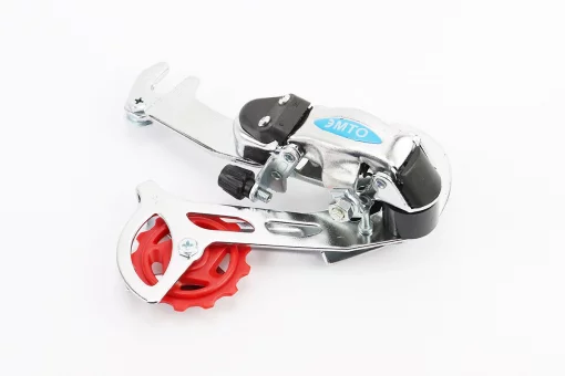 Перемикач ланцюга задній 6/7зв. кріпл. гачок, хром, FIX-406845