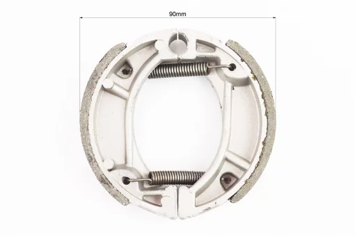 Гальмівні колодки барабан Honda DIO 50 (пружини під кутом), D=90mm, FIX-363171