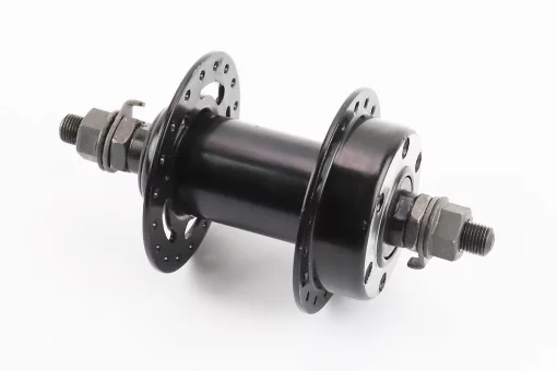 Втулка передняя MTB 14Gx36H, Disk-brake, крепл. гайка, чёрная SF-A25F, FIX-406916