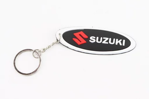 Брелок "SUZUKI", резиновый 70х25мм, FIX-998224