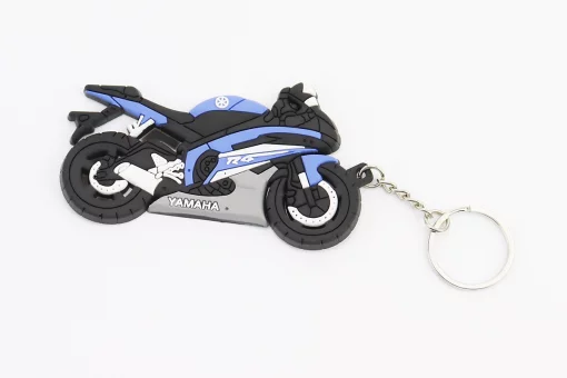Брелок мото "YAMAHA R6", резиновый 90х60мм, FIX-502447
