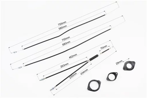 Трос гальмівний BMX задній з Gyro Rotor, тип 2, FIX-406974