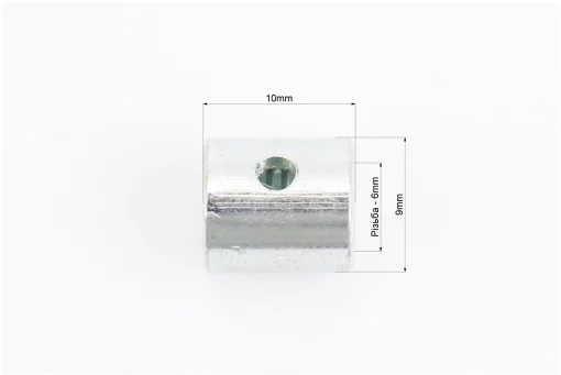 Зажим троса с болтом D-9мм, FIX-999788