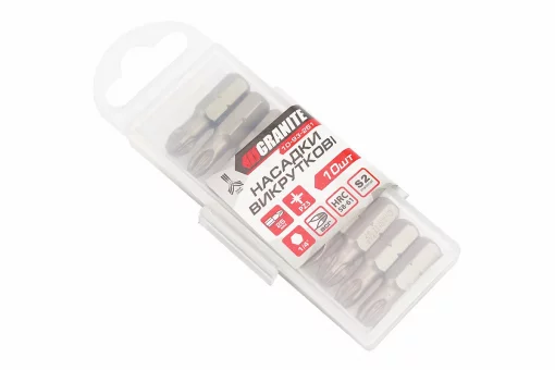 Бита PZ3 25мм 1/4" S2 10шт 10-93-251, FIX-703048