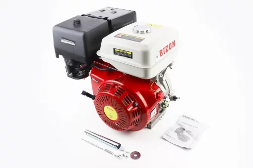 Двигун мотоблочний у зборі, вал шпонка D-25mm, 13л.с. 188F, фильтр поролоновий, FIX-607307