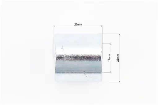 Втулка осі колеса (12x26x26мм), FIX-999803