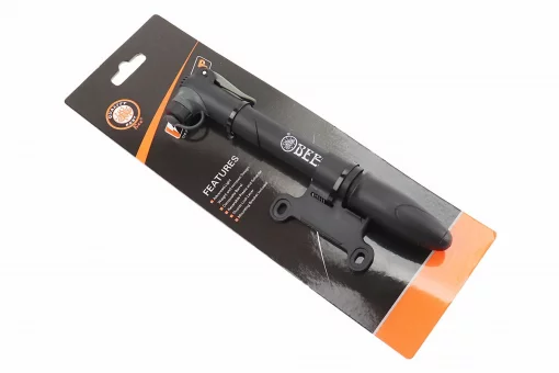 Насос пластмассовый, универсальный под штуцера Schrader&amp;Presta, чёрный M21-02, FIX-407066