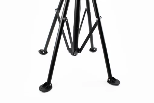 Стенд для ремонту велосипеда, складаний, регульована висота 100-150 см, регульований кут нахилу велосипеда, чорний HS-X006A,
