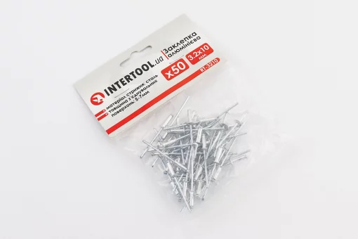 Заклепки алюминиевые 3,2х10мм к-кт 50шт RT-3210, FIX-703117