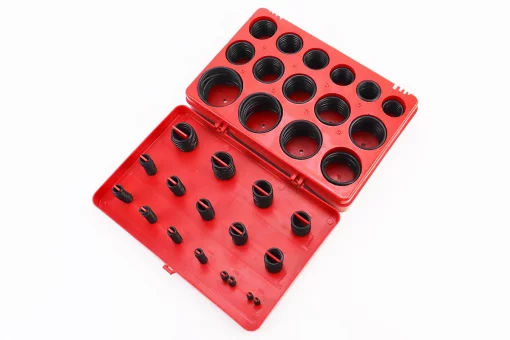 Набір манжетів 382шт різних розмірів у пластиковому боксі AT-5382, FIX-703126