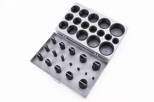 Набор манжетов 407шт разных размеров в пластиковом боксе AT-5407, FIX-703127