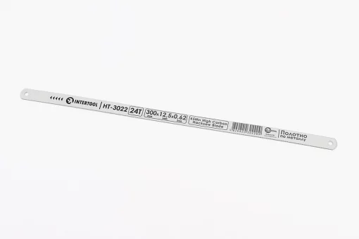Полотно ножовочное по металлу 300х12,5х0,62 24T 65 Mn High Carbon HT-3022, FIX-703134