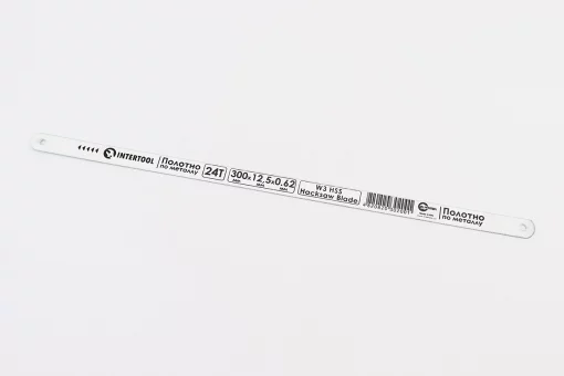 Полотно ножовочное по металлу 300х12,5х0,62 24T W3 HSS HT-3020, FIX-703136