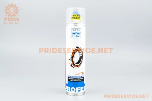 Смазка многоцелевая литиевая (белая) c PTFE "UNIVERSAL WHITE LITHIUM GREASE WITH PTFE", аэрозоль 320ml (XB40221), МОТОХІМІЯ,