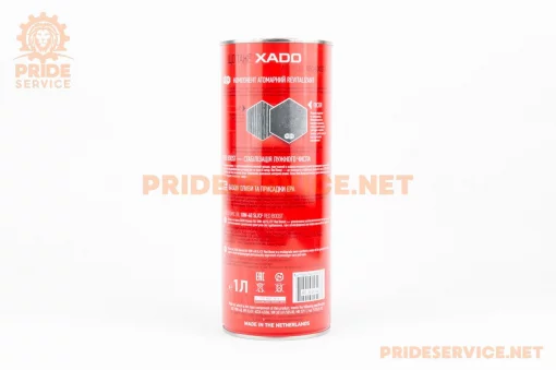 Олива 4T 10W-40 напівсинтетична універсальна "ATOMIC OIL SL/CF RED BOOST", 1L metal (XA26144), МОТОХІМІЯ, YQ-304826