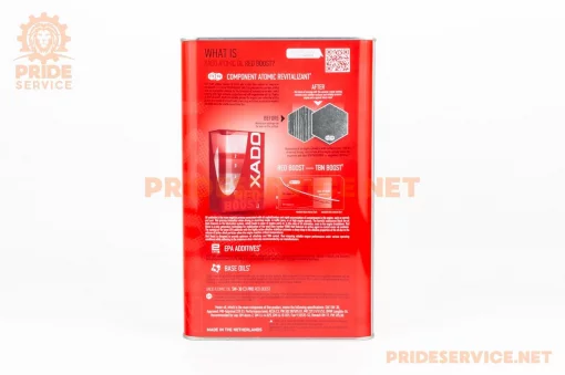 Масло 4T 5W-30 синтетическое универсальное "ATOMIC OIL C3 PRO RED BOOST", 4L metal (XA26268), МОТОХІМІЯ, YQ-304829
