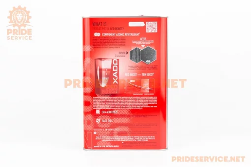 Масло 4T 5W-40 синтетическое универсальное "ATOMIC OIL SN RED BOOST", 4L metal (XA26269), МОТОХІМІЯ, YQ-304831