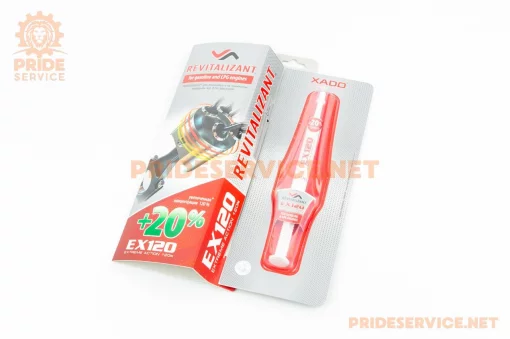 Присадка к маслу, ревитализант для бензиновых двигателей (гель) "ХАДО EX120", шприц 8ml, блистер (XA10035), МОТОХІМІЯ, YQ-304816
